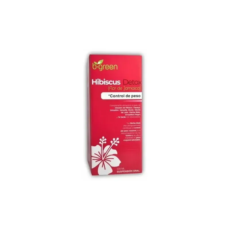 B-Green Hibiscus Detox Flor de Jamaica