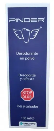 Pinder desodorante en polvo 100 ml DERNOVE