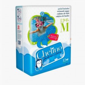 CHELINO FASHION & LOVE PAÑAL BAÑADOR INFANTIL TALLA M 5-9 KG 12 PAÑALES