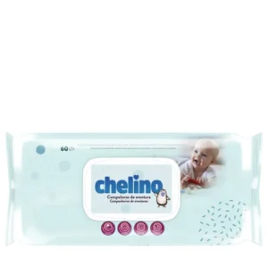 Toallitas infantiles dermo sensitive Chelino 60 unidades