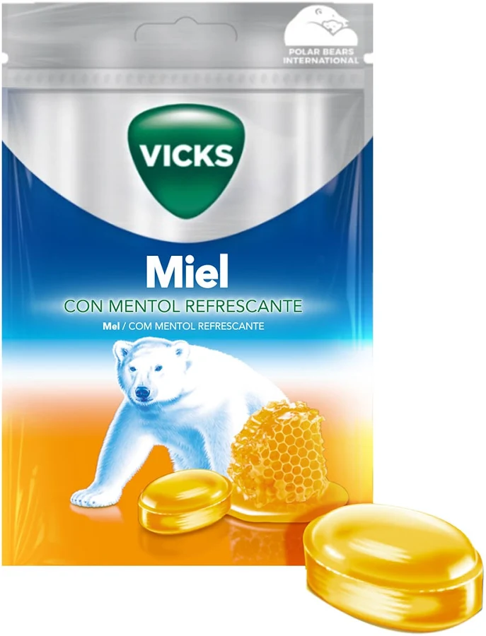 Vicks Praims Caramelos Miel Refrescante